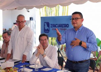 Presidente y empresarios de Ziracuaretiro reconocen proyecto de Parque Agrologístico de Morelia
