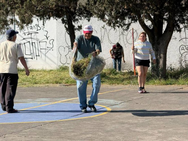 Barragán impulsa el rescate de espacios públicos mano a mano con la ciudadanía