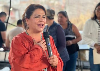 Con fandangos culturales, Fabiola Alanís da continuidad a recorridos territoriales por Morelia