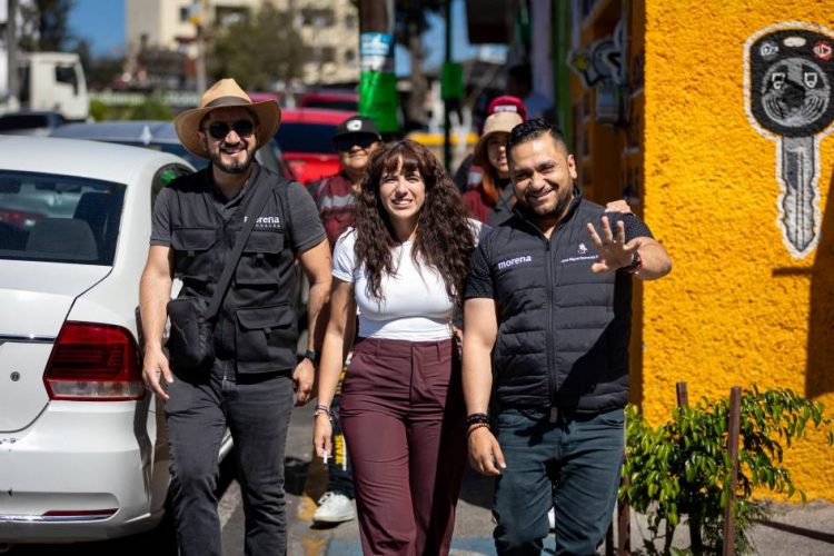 Giulianna Bugarini promueve la transformación: arranca campaña de afiliación de Morena en Distrito 11 de Morelia