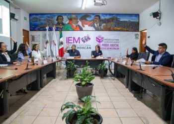 Aprobó IEM ampliar presupuesto para la elección de jueces y magistrados del Poder Judicial de Michoacán 