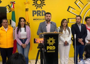 El Partido de la Revolución Democrática Michoacán está a favor del estado de derecho