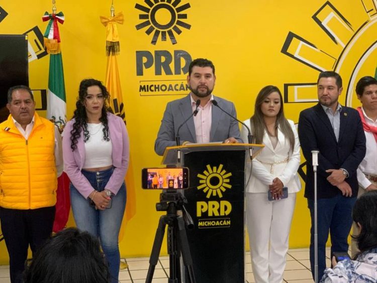 El Partido de la Revolución Democrática Michoacán está a favor del estado de derecho