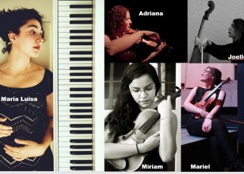 Jóvenes mujeres artistas del ensamble FIMUN, piden a michoacanos apoyar sus conciertos