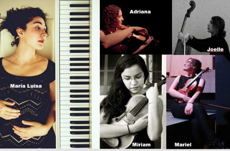 Jóvenes mujeres artistas del ensamble FIMUN, piden a michoacanos apoyar sus conciertos