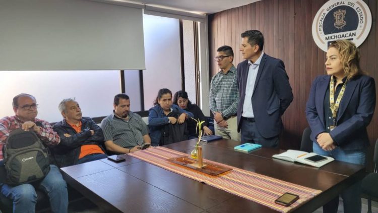 Atiende Fiscalía General demanda de justicia de los representantes del gremio periodístico en materia de libertad de expresión