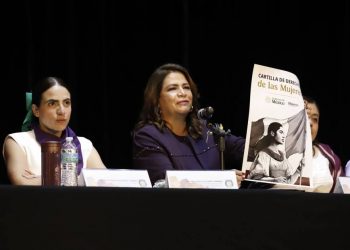 Llama Fabiola Alanís a consolidar avances en derechos de mujeres