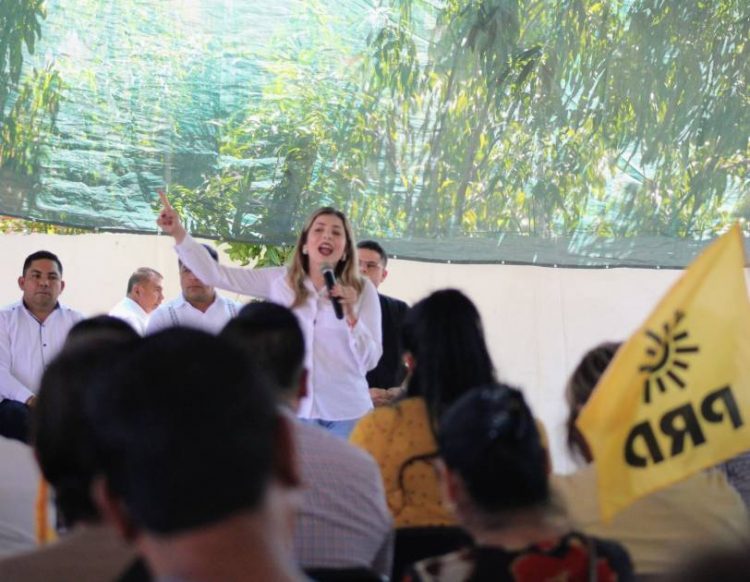 Desde Huetamo, convoca Brissa Arroyo a la unidad partidista