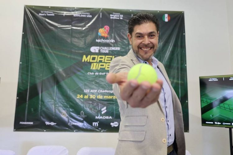 El torneo de tenis Morelia Open Challenger Tour en Michoacán 