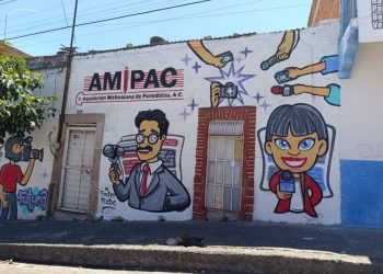 AMIPAC inaugura mural de la Casa del Periodista