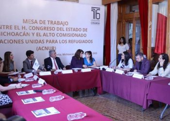 Instala Congreso Mesa de Trabajo con oficina del Alto Comisionado de Naciones Unidas para Refugiados