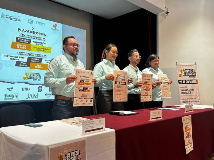 El Festival de la Cerveza Artesanal de Zacapu espera 15 mil visitantes