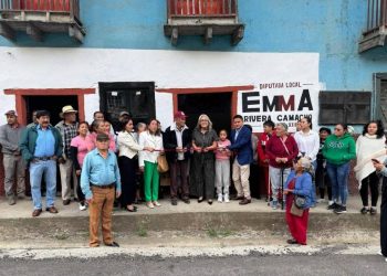 Inaugura Emma Rivera Camacho la Segunda Casa de Enlace Legislativo en Angangueo