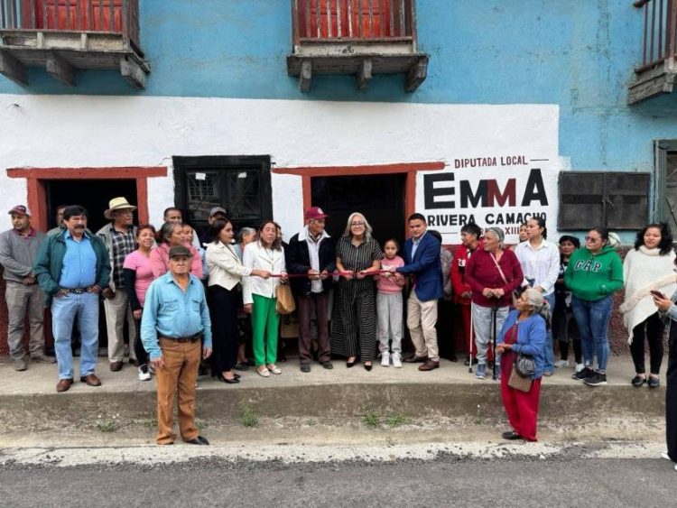 Inaugura Emma Rivera Camacho la Segunda Casa de Enlace Legislativo en Angangueo