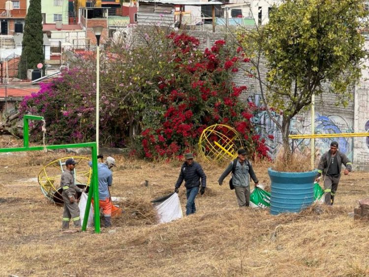 Ayuntamiento de Morelia realiza Jornada de Limpieza en Real Punhuato