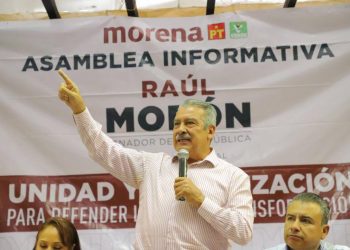 Convoca Morón a michoacanos a participar en elección del Poder Judicial