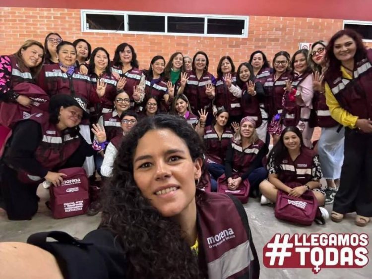 #LlegamosTodas, la campaña de Morena que llega a Michoacán