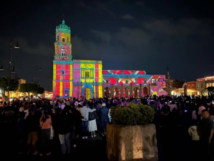 Videomapping, listo con temática de Semana Santa en Morelia