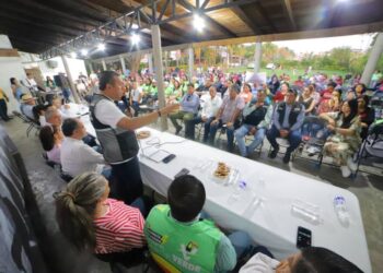 Morón y Barragán fortalecen la transformación en Santa Ana Maya