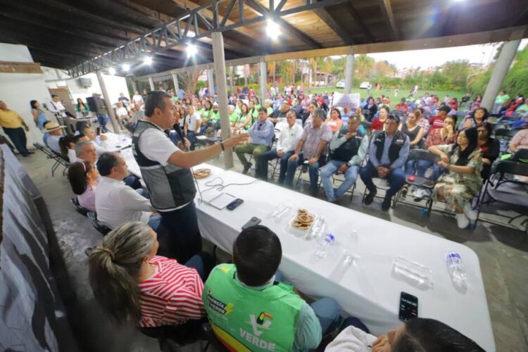 Morón y Barragán fortalecen la transformación en Santa Ana Maya