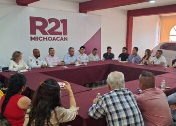 Olivio López y Raúl Morón fortalecen liderazgos para la unidad en Michoacán
