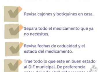Llevará a cabo Ayuntamiento de Morelos Campaña de Recolección de Medicamentos