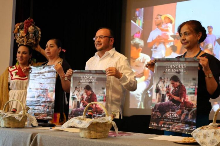 Listas las actividades para el Tianguis Artesanal de Domingo de Ramos