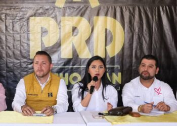 El PRD Michoacán se consolida como una fuerza política en crecimiento: Araceli Saucedo