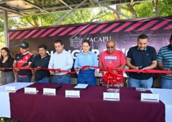 Inaugura Mónica Valdez Pulido paneles solares en Zacapu