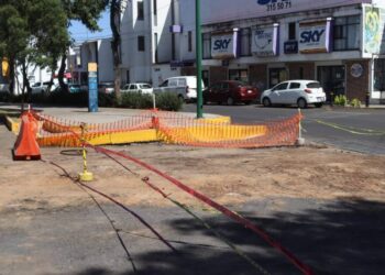 Avance de más del 50 por ciento la construcción del colector pluvial del Boulevard García de León