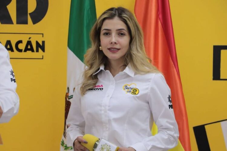 Propone Brissa Arroyo asamblea ampliada para la renovación de la dirigencia del PRD Michoacán