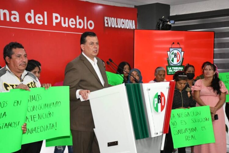 Exige dirigente del PRI estatal, Memo Valencia, a los 3 órdenes de gobierno dar atención forzado en Michoacán