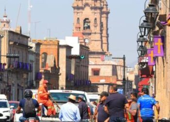 Gobierno de Morelia alista el Centro Histórico para eventos de Semana Santa