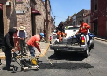 Gobierno de Morelia continúa mejoramiento de vialidades del Centro de la ciudad