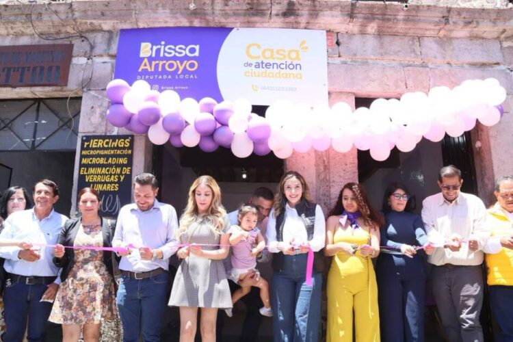 Inaugura Brissa Arroyo Casa de Atención Ciudadana