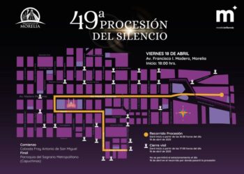 Listo, operativo vial por actividades de Semana Santa, en el Centro de Morelia