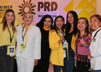 Reconoce Brissa Arroyo llegada de mujeres a la nueva dirigencia en el PRD Michoacán