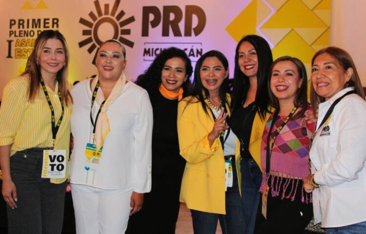 Reconoce Brissa Arroyo llegada de mujeres a la nueva dirigencia en el PRD Michoacán