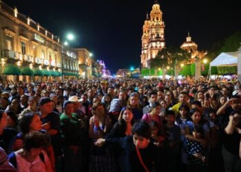 Éxito rotundo en presentación de la Última Cena en el centro de Morelia