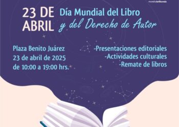 Invita SeCultura Morelia a conmemorar el Día Mundial del Libro con diversas actividades