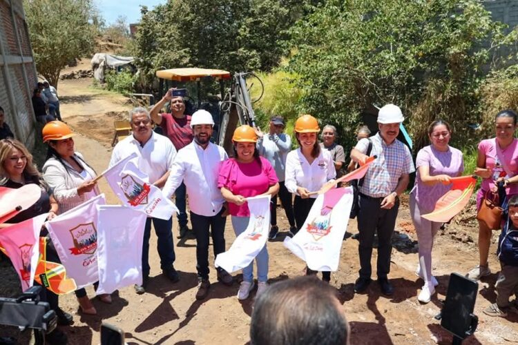 Humberto Jiménez da arranque a construcción del puente vehicular en La Concordia, en Los Reyes