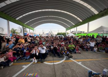 Policía Morelia celebra en grande con niñas y niños, en la Feria de la Niñez “Juguemos por la paz”