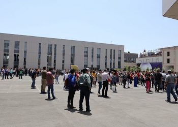 Centro Administrativo de Morelia se suma a Simulacro 2025