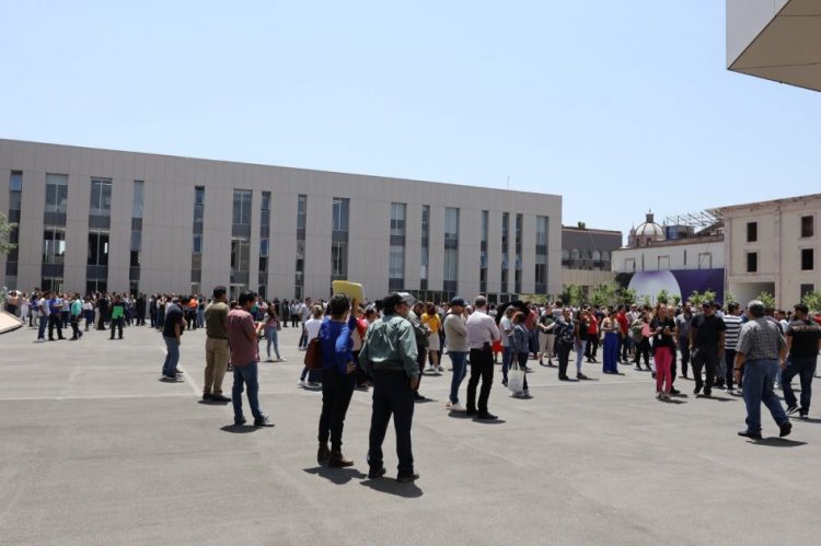 Centro Administrativo de Morelia se suma a Simulacro 2025