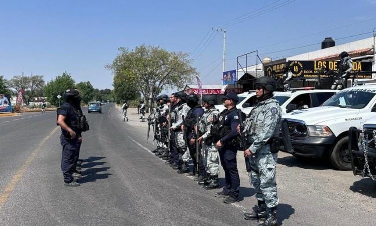 Se refuerza operativo en Tarímbaro y localidades colindantes ante oleaje de inseguridad