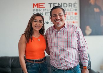 Víctor Manríquez y Grecia Aguilar cierran filas para seguir construyendo un mejor futuro para las y los ciudadanos