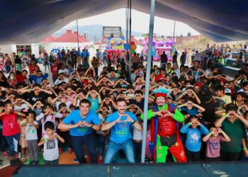 DIF Morelia sigue llevando alegría a colonias con la Feria de la Niñez “Juguemos por la Paz”