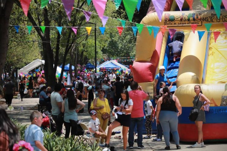 Feria de la Niñez del DIF Morelia llegó al Boule, colonia Leandro Valle y Vicente Lombardo