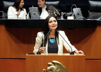 En el Senado Araceli Saucedo exhorta a municipios para que garanticen recursos para la atención de la niñez