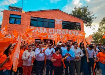 Inauguran Casa Ciudadana de la Fuerza Naranja en Tarímbaro
